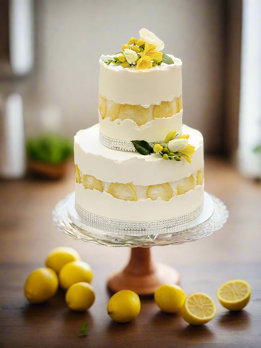 2-Tiered Lemon Cake